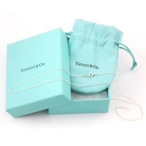 Tiffany Sterling Silver 20 in Chain Necklace
